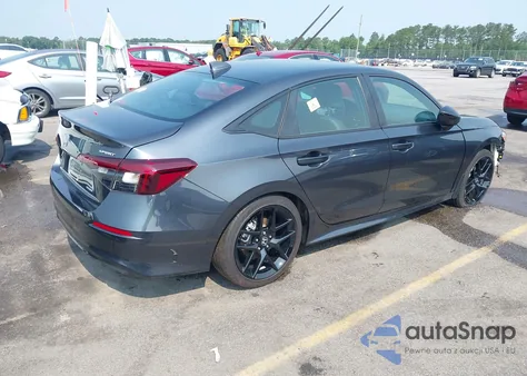 2025 Honda Civic Hybrid Sport/Sport Touring z USA, uszkodzony, nr VIN 2HGFE4F86SH326692